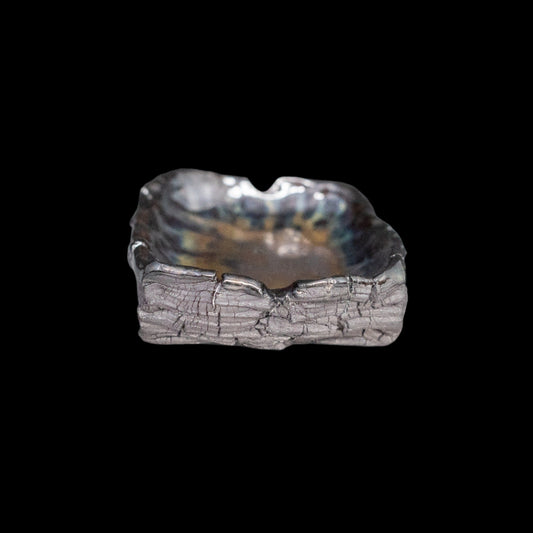 handgefertigter Keramikaschenbecher #001