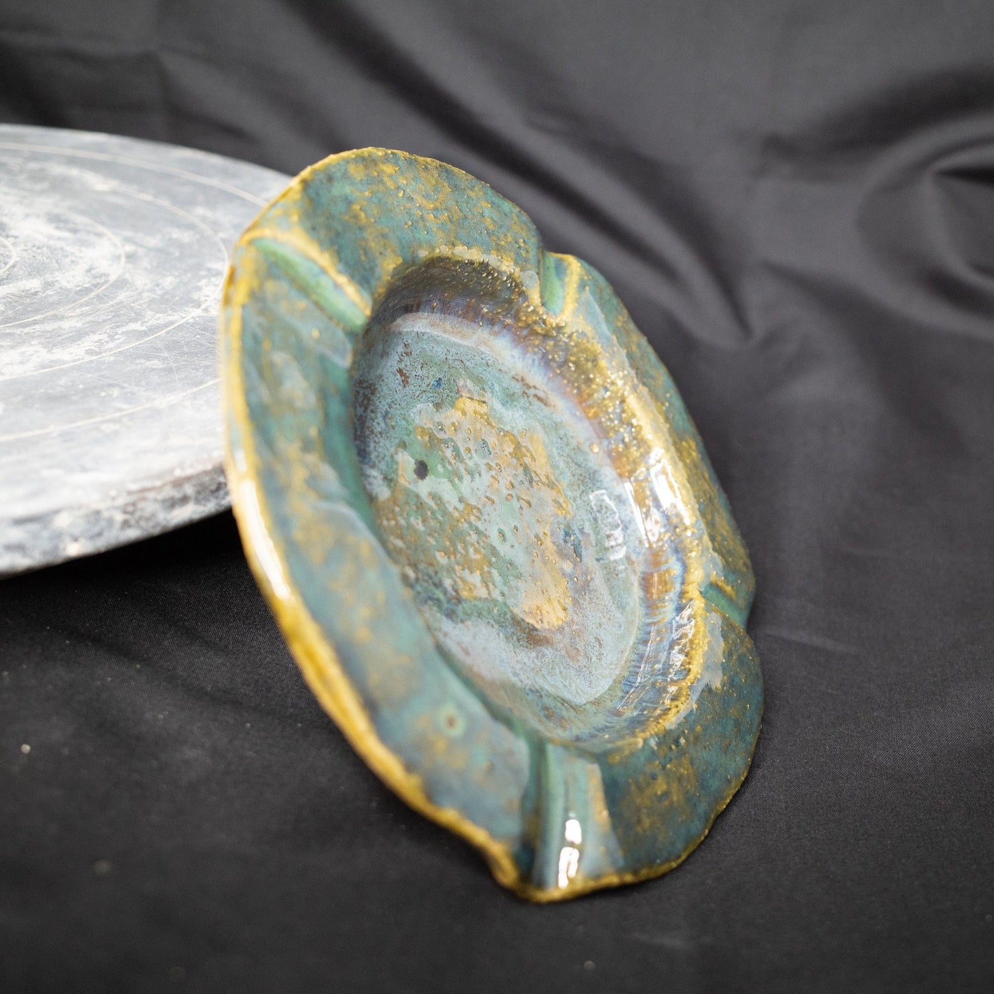 handgefertigter Aschenbecher aus Keramik #012