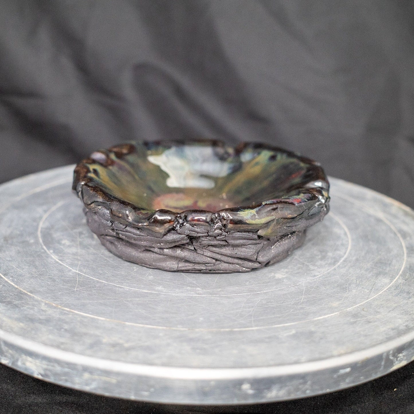 Ceramic ashtray #010